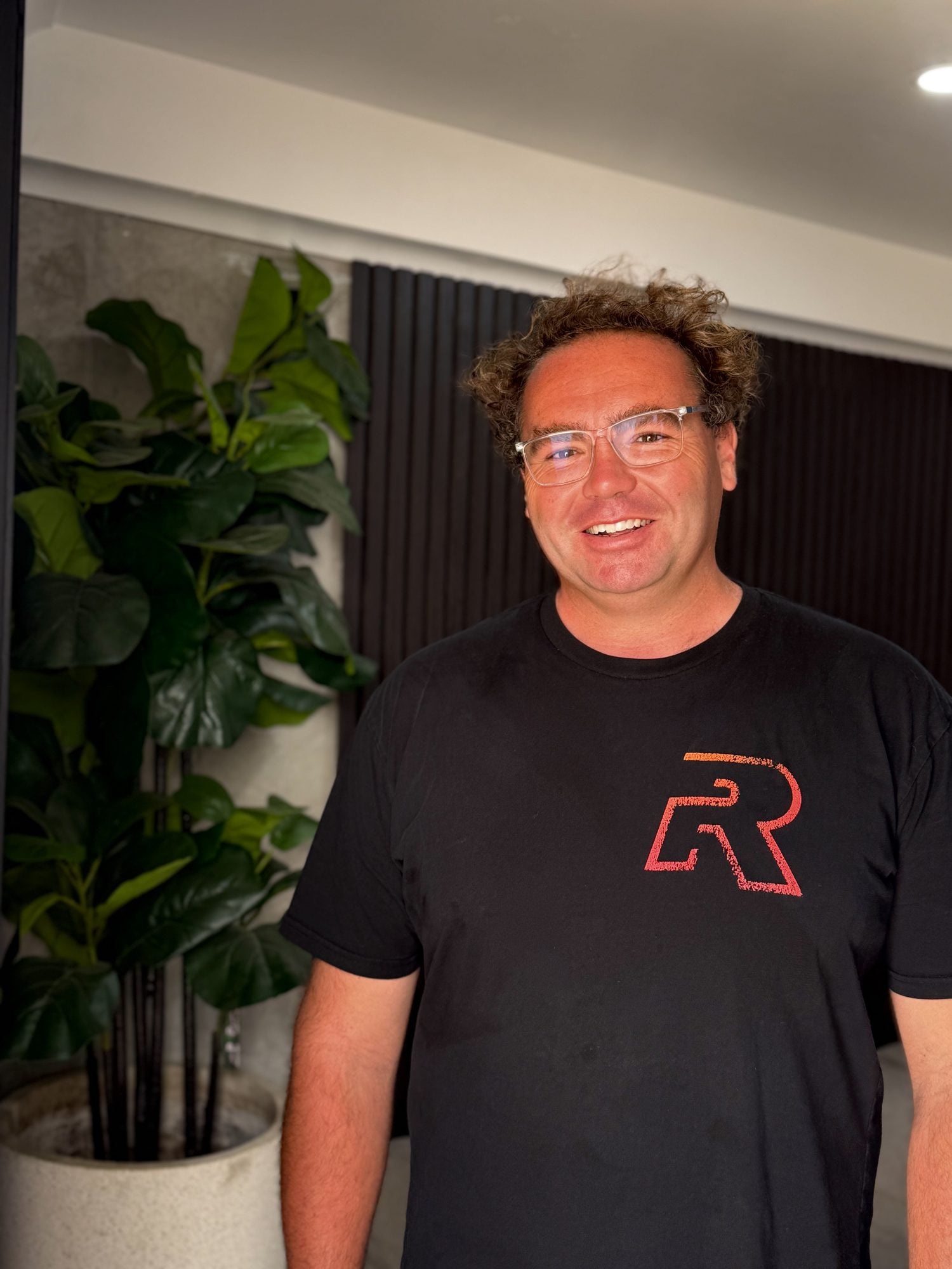 Luke, owner of Redhead Automotive, at the Redhead NSW workshop